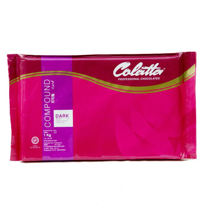 

Cokelat Batang - Colatta Dark Chocolate Compound 1kg TERLARIS TERPERCAYA ORIGINAL