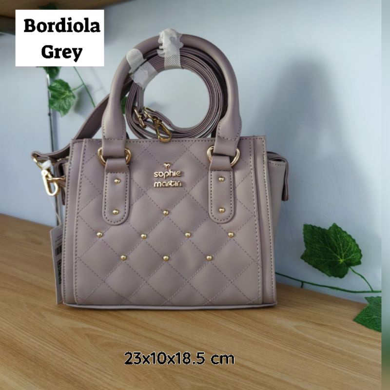 TAS BORDIOLA GREY SOPHIE PARIS