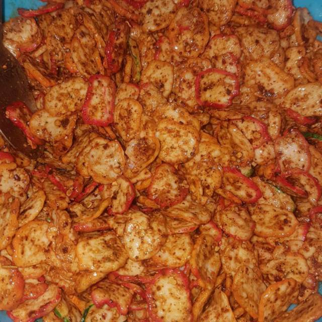 

Sebring warna warni pedas bumbu kacang