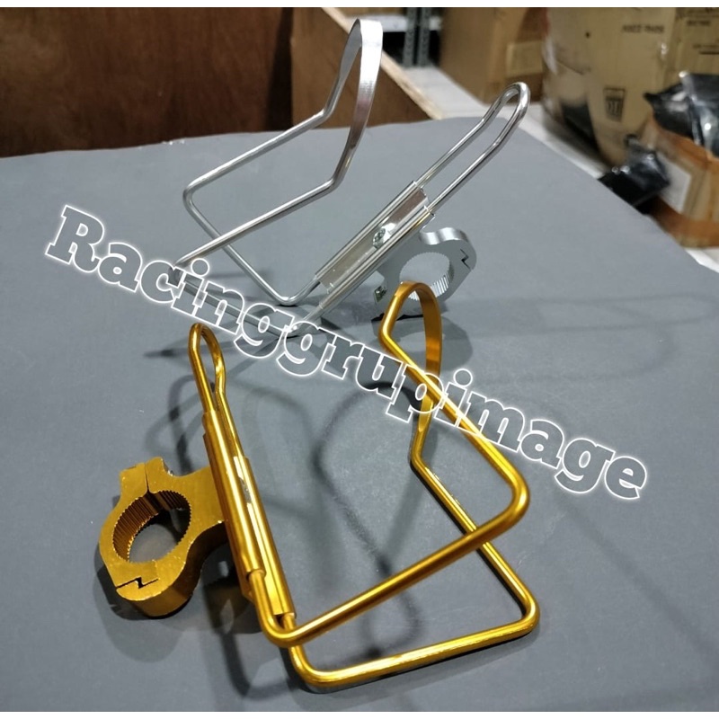 Tempat botol minum Bracket Dudukan Holder Air Minum stang Sepeda Motor