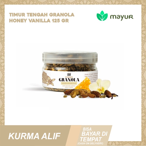 

Granola Honey Vanilla (125g | 500g)