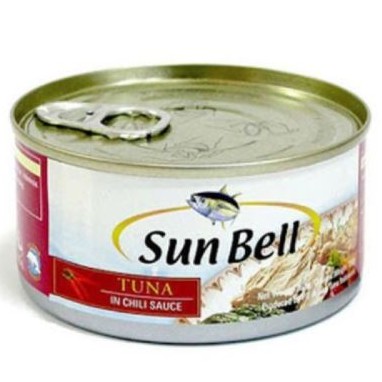 Sun Bell Tuna in Chili Sauce 185gr Dalam Saus Cabe