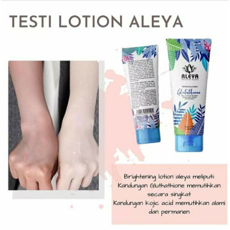 Aleya Lotion pemutih Bpom