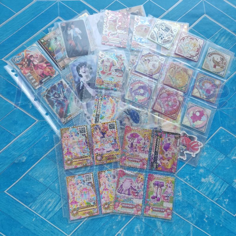 Refill Binder Aikatsu | Sedang 6 Ring 4 Pocket 4P Besar 3Ring 4Ring 9 Pocket 12Pocket 9P 12P 8 9 12 