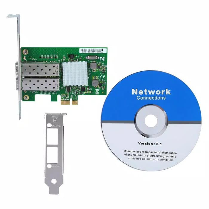 Intel i950-2sfp Lan Card Server 2 Port SFP Module