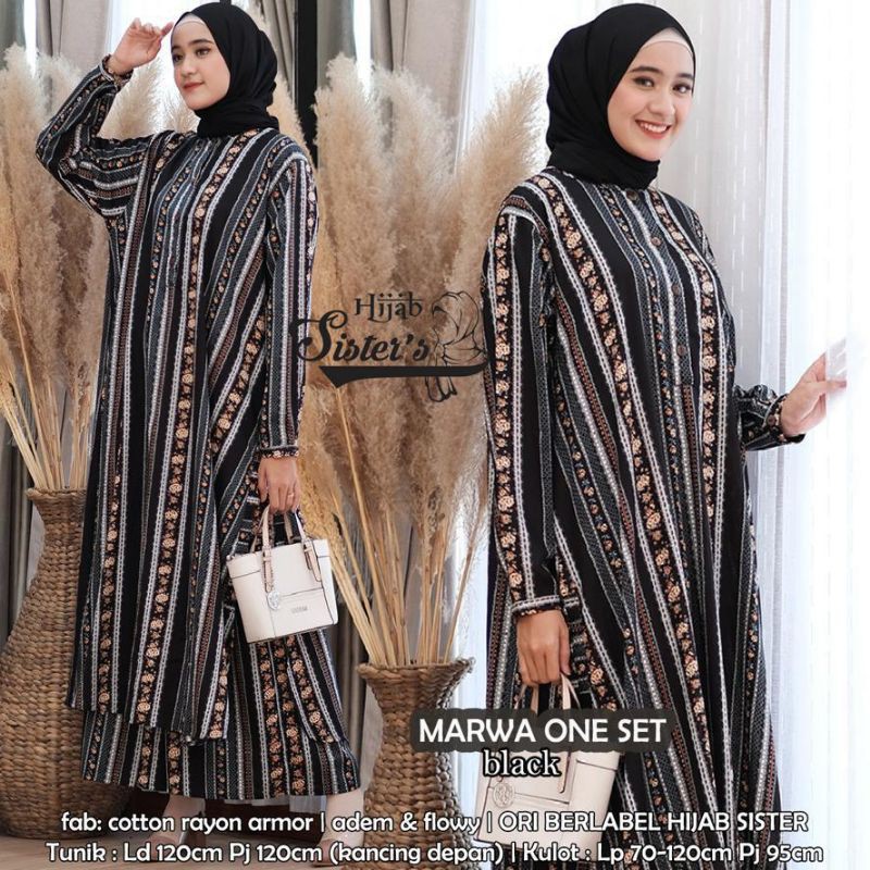 MARWA ONE SET BY HIJAB SISTER'S