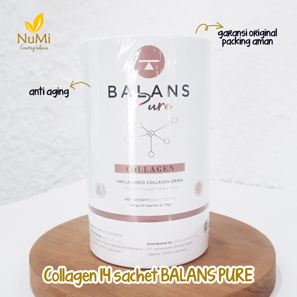 

BALANS Pure 14 Sachet minuman Kolagen - Balans Official