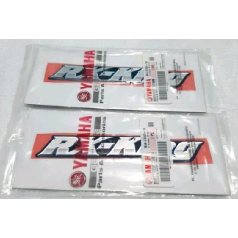 Emblem tangki ori rx king 2002 hijau