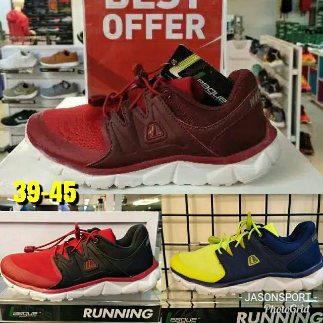 Sepatu league kumo chi m running shoes pria sneakers cowo murah original ori