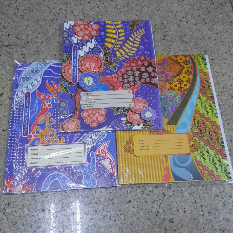 

Sampul Batik Boxy (20 Lembar)/ Sampul Buku Boxy Batik