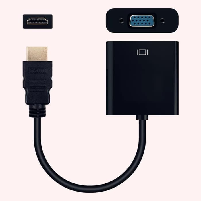 Kabel Converter HDMI to VGA Adapter Kabel Konverter