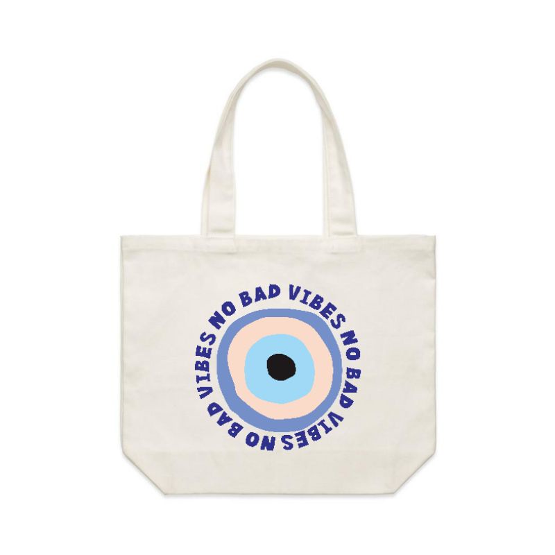 No Bad Vibes Totebag