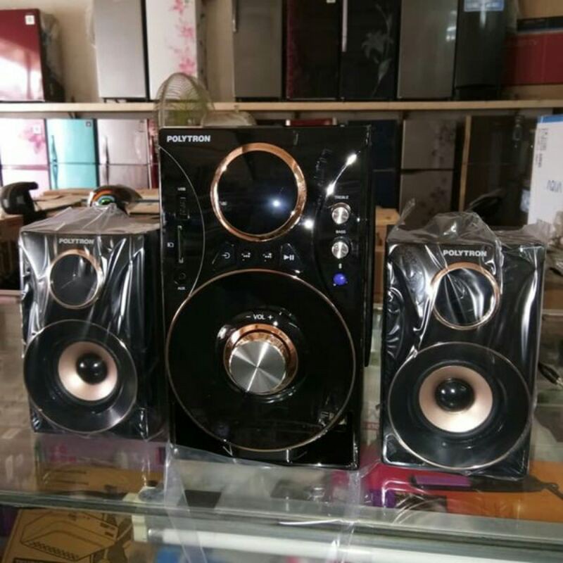 [BISA COD] SPEAKER SALON BLUETOOTH PORTABLE POLYTRON PMA 9502 | MULTIMEDIA AUDIO PLAYER BT-SPEAKER M