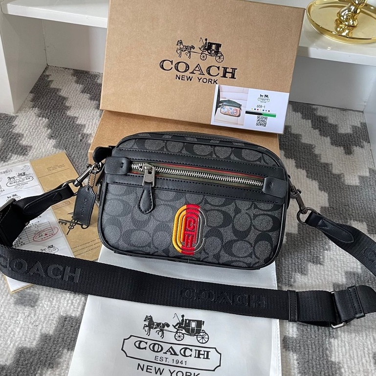 COACH Graham Academy slingbag tas selempang pria premium sb