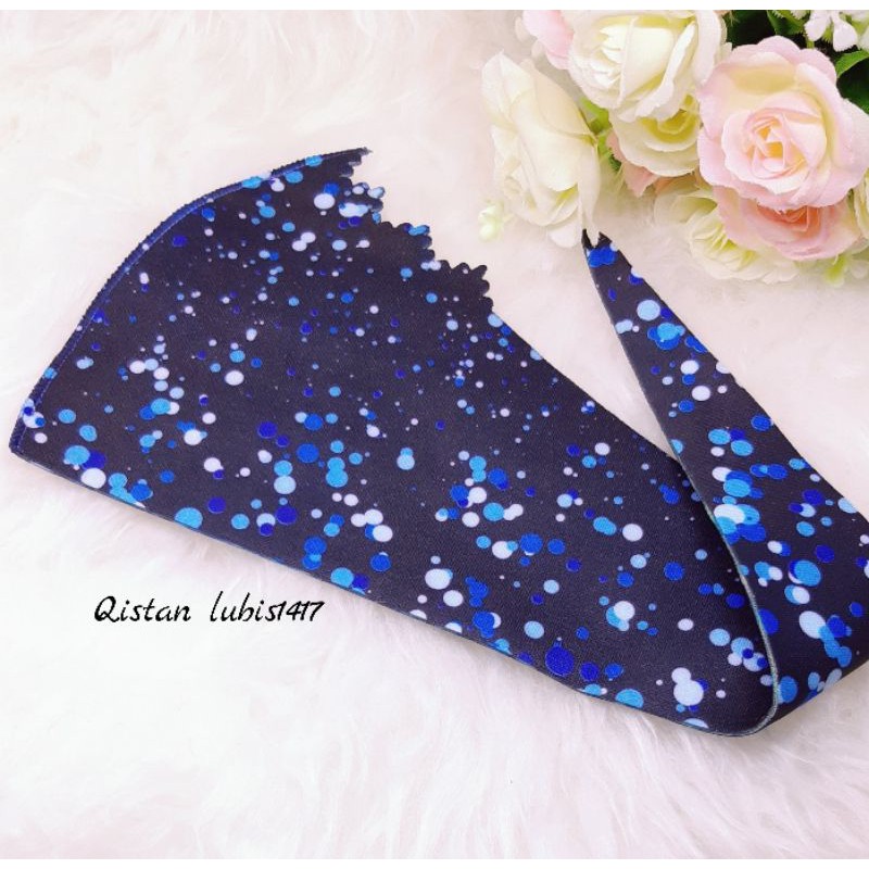 mask hijab polka premium beli 10 free 2pcs