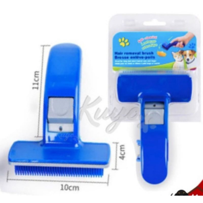 Sisir Kucing Anjing Bulu Rontok - Self Cleaning Grooming