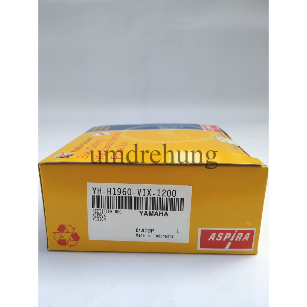 Kiprok Rectifier Regulator Aspira Old Yamaha Vixion Lama