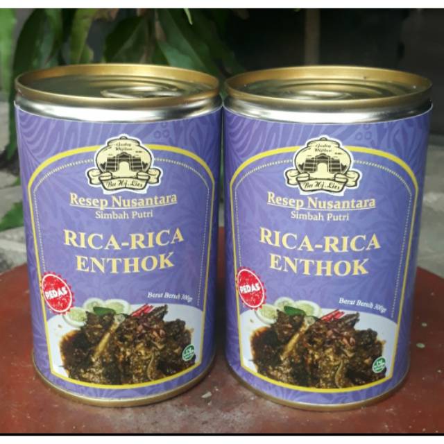 

Gudeg Wijilan Bu Lies - Kaleng Rica Rica Mentok