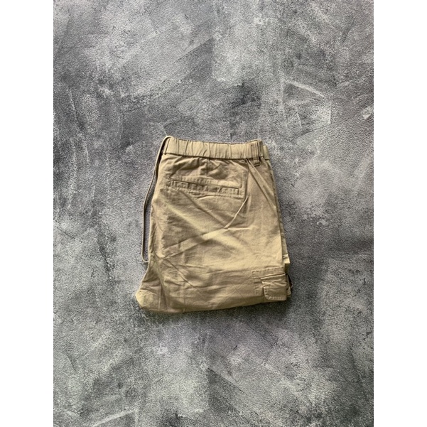 Uniqlo Ankle Jogger Pants Beige