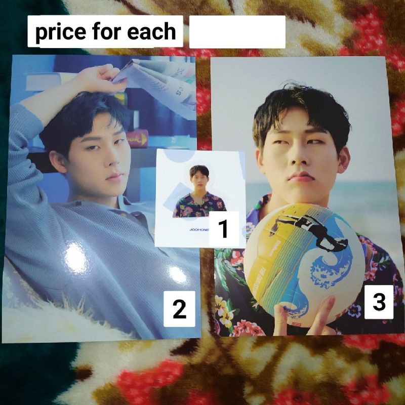 

Monsta X Mini Poster Bookmark Jooheon Cillax Mode Photobook