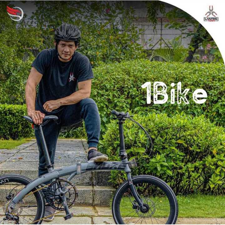 Sepeda  lipat Camp Folding Bike 20 Iko Uwais Snoke 451 10 Speed