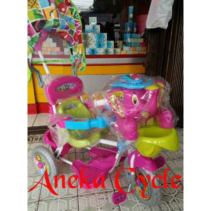 sepeda roda tiga royal gajah