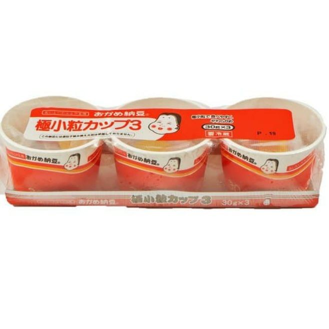 

Okame Natto Goku Kotsubu (3 Cup x 33.7gr) - Tape Kedelai Jepang Nato