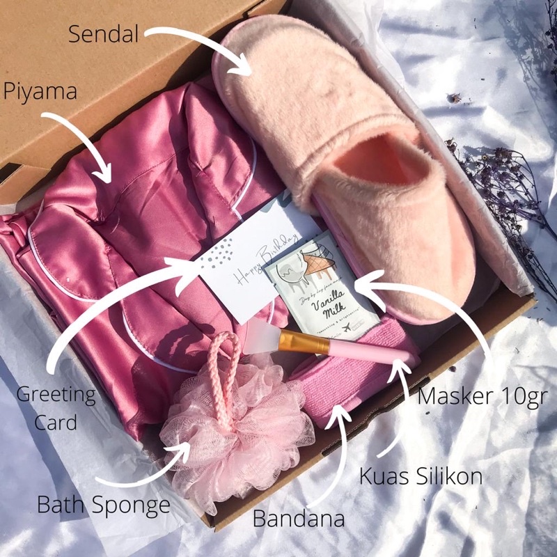 [B2218][PIYAMA]KADO WEDDING/KADO PACAR/KADO CEWEK/KADO PIYAMA/KADO ULANG TAHUN/HADIAH ULANG TAHUN/GIFT BOX CEWEK