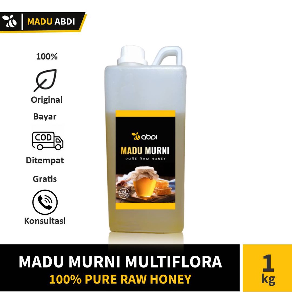 

Madu Murni ASLI Nektar Multiflora 100% Pure Raw Honey