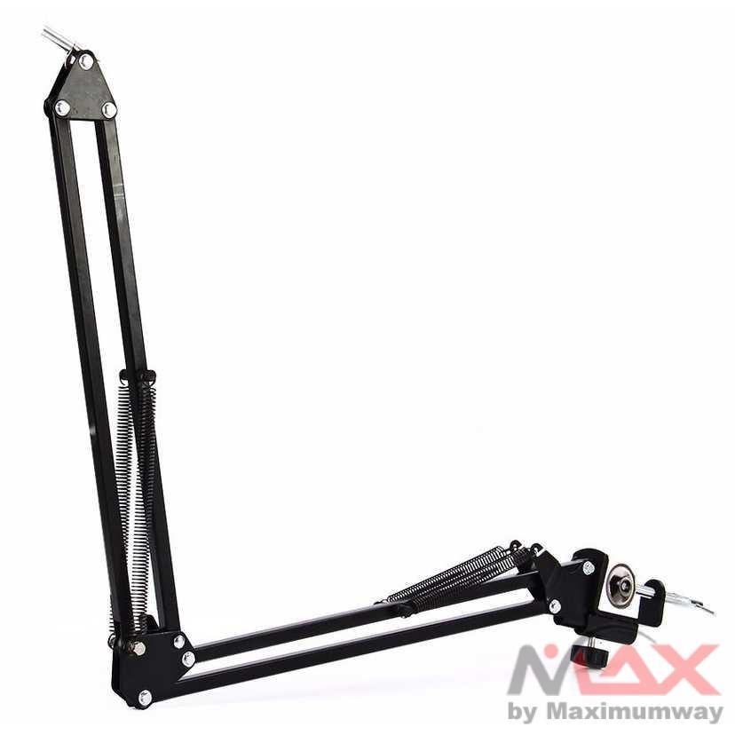 Arm Stand Suspensi Mikrofon Stand mic Jepit Meja Stand Lipat Lazypod Mikropon tripod berdiri