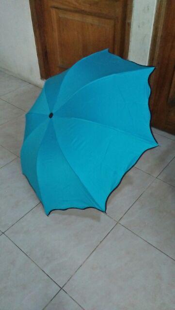 Payung Lipat Magic Ajaib 3d 3 Dimensi Anti Uva Payung Hujan Motif F132