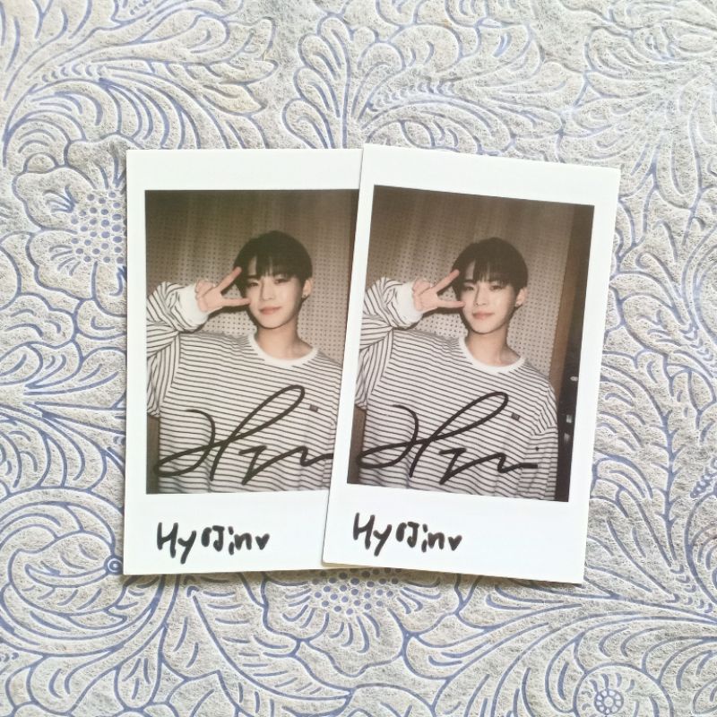 Official Photocard Polaroid Hyojin ONF True Beauty Original Sound Track