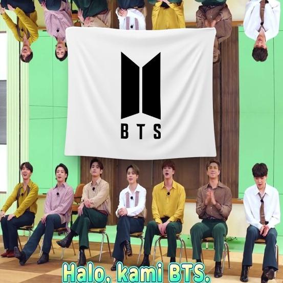 Jual Bendera Kpop Bts Fans Army Logo Flag Aesthetic Poster Kain Shopee Indonesia