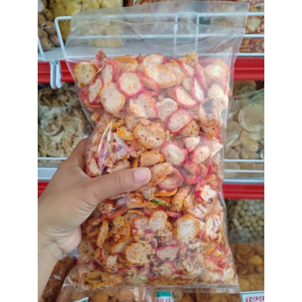 

Kerupuk Seblak Pedas/seblak kering/snack gurih