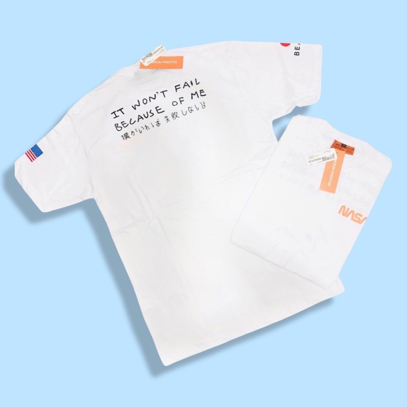 KAOS NASA - BEAMS / TSHIRT NASA BEAMS / BAJU NASA X BEAMS