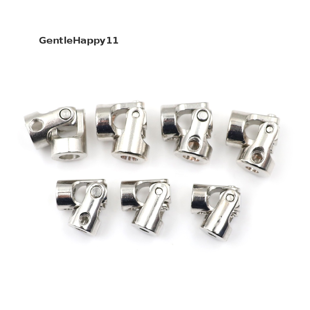 Gentlehappy RC Boat Metal Cardan Joint Gimbal Couplings Aksesoris Sambungan Universal