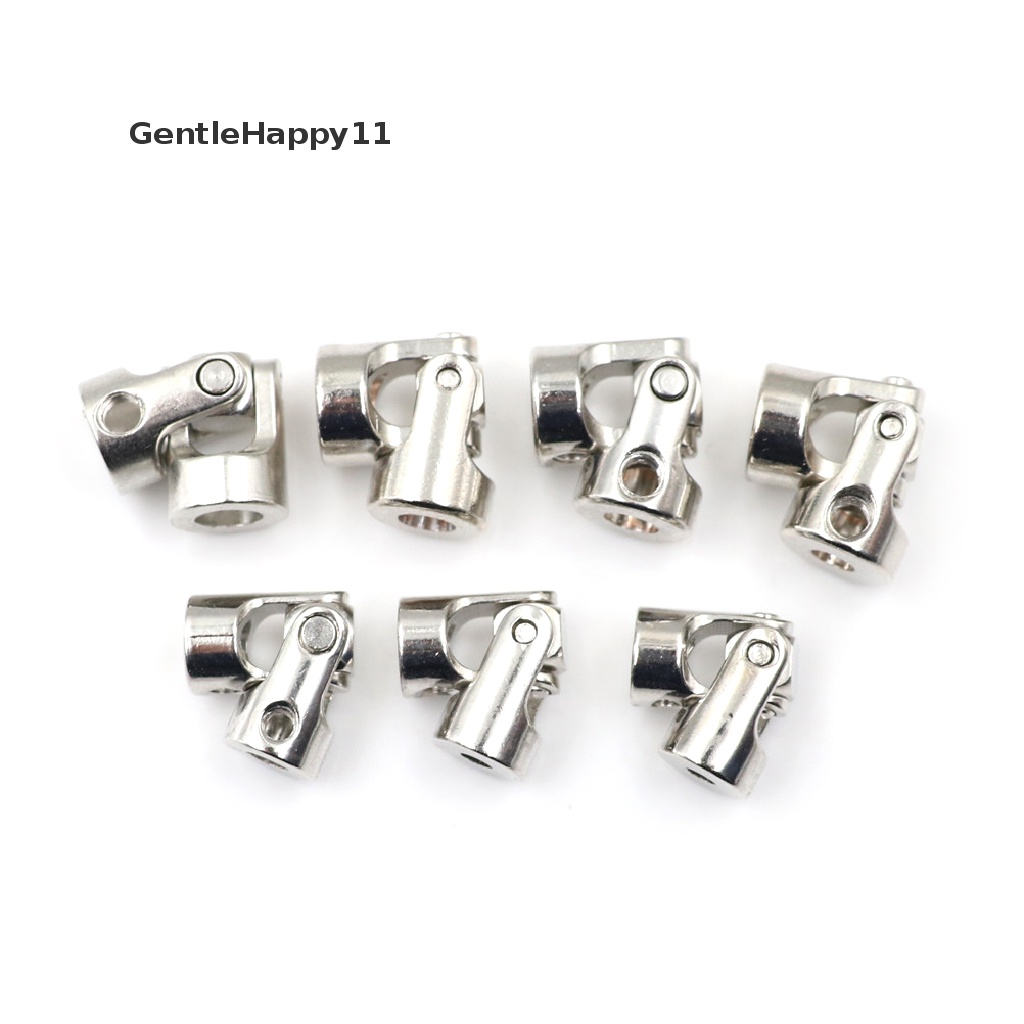 Gentlehappy RC Boat Metal Cardan Joint Gimbal Couplings Aksesoris Sambungan Universal