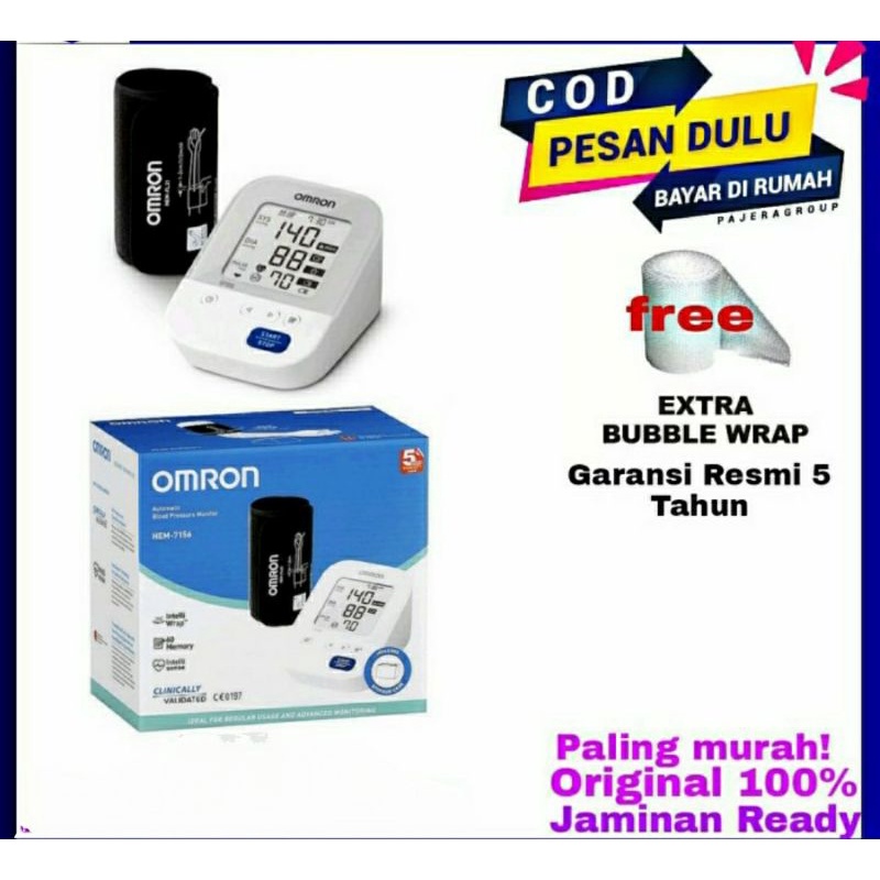 Tensimeter Omron Hem-7156 - Tensi Omron 7156 - Tensimeter digital Omron 7156
