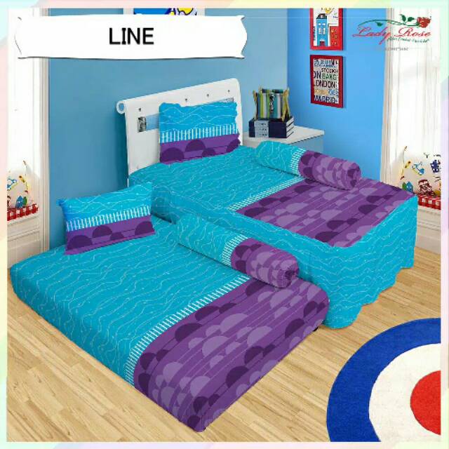 Sprei Lady Rose single yang sprei rumbai saja ~ Line