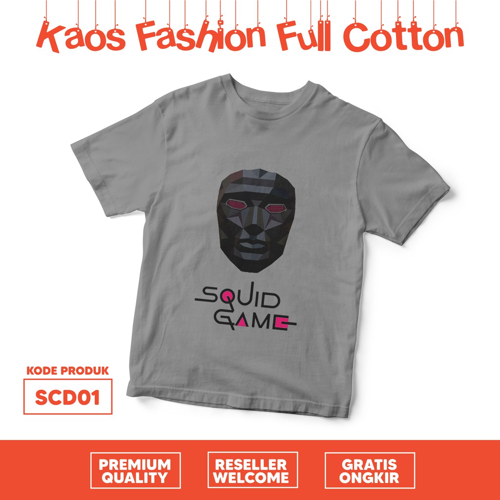 [KAOS DEWASA/ANAK] game pria /wanita katun premium combed SQ01 SOTONG GAME