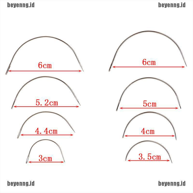 Bey 25Pcs / set Jarum Jahit Lengkung Untuk Perlengkapan Rumah Tangga