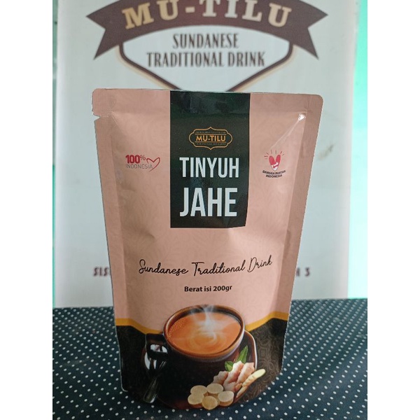 

Bandrek-Wedang Jahe/ Tinyuh Jahe Mu-Tilu-Mjniman Herbal 200 gr