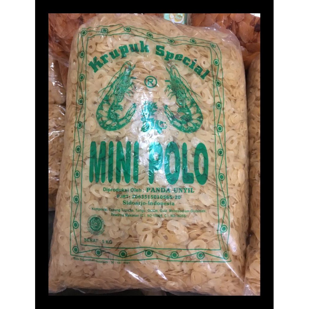 

READY! KERUPUK MINI POLO 5KG MURAH