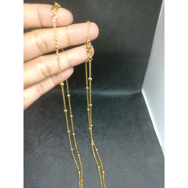 Kalung replika emas model merica,bisa anak dan dewasa panjang 45cm