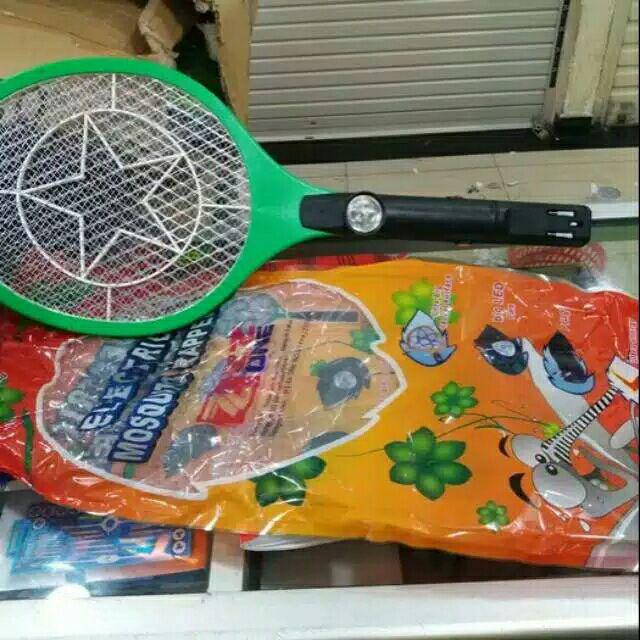 Raket Nyamuk Zz One Electric Mosquito Rapper