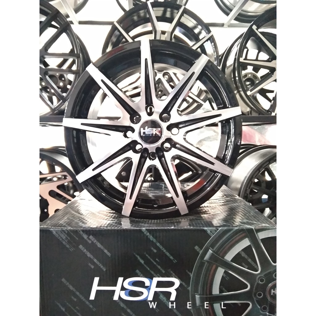 Velg Mobil Ring 16 HSR KCCX JD76 Black Machine Face