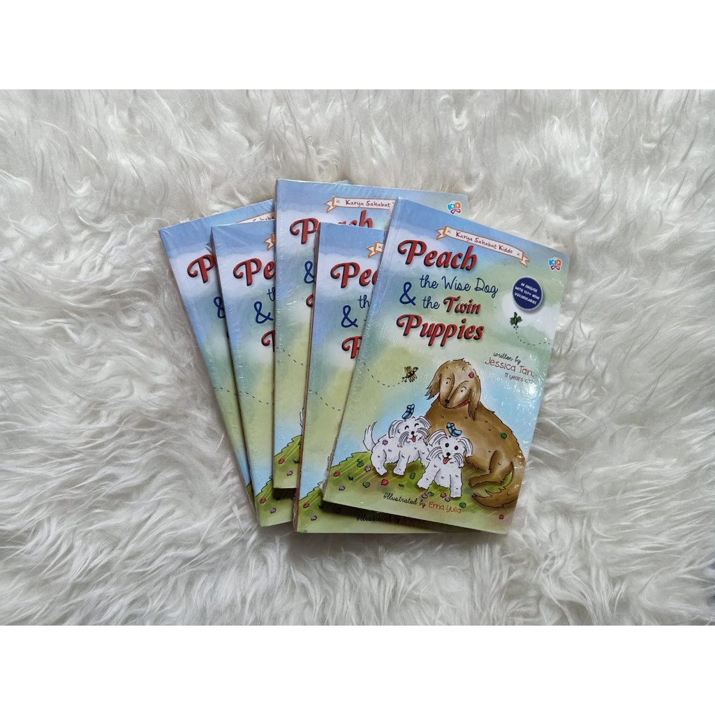 Peach the Wise Dog & the Twin Puppies