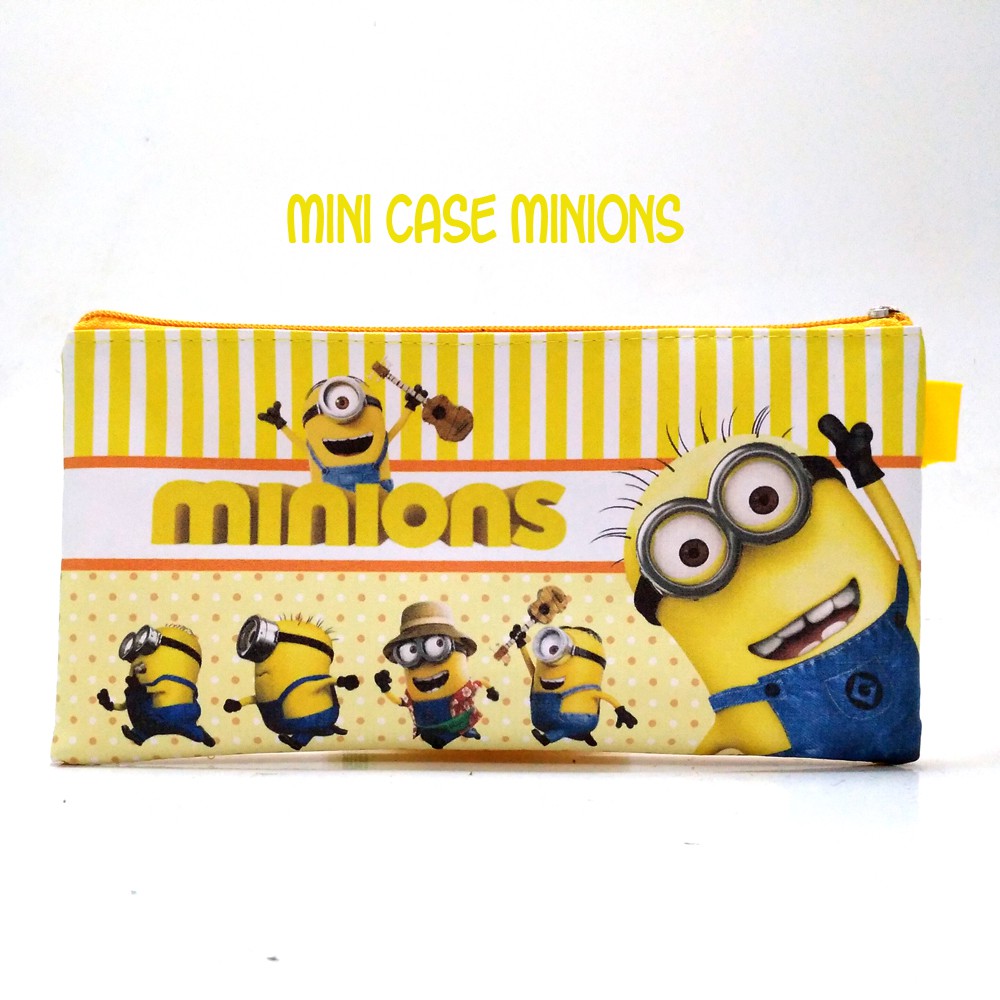 

Mini Case Minions Stationary Organizer Pencil Case Tempat Pensil Minion Travelling Organizer