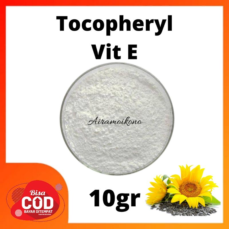 

TOCOPHERYL POWDER / VITAMIN E BUBUK FOOD GRADE 10GR