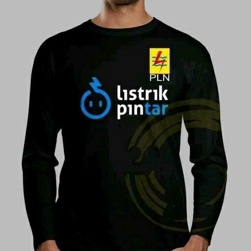 (COD) BAJU KAOS BAJU PLN LISTRIK PINTAR / TSHIRT BAJU  TERLARIS TERLARIS